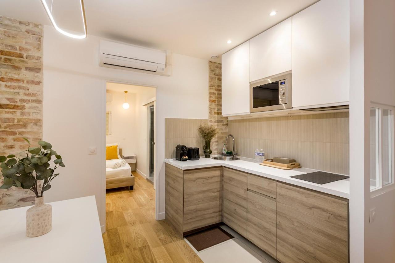 1 Bdr Bourse -Opera With Ac Aparthotel Párizs Kültér fotó